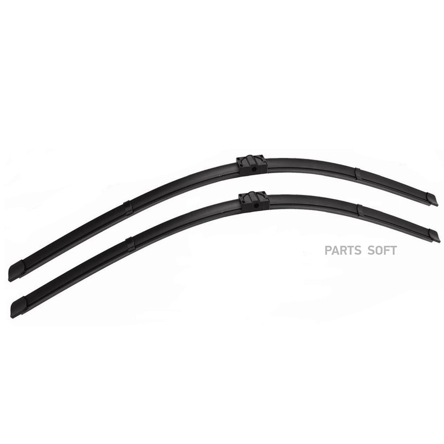 Щетка стеклоочистителя бескаркасная (650/430 мм) "AVS" Extra Line (FORD Focus 2/PEUGEOT 207) (2 шт.) - AVS None None